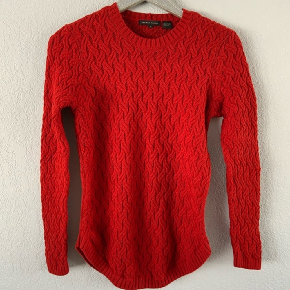 Jeanne Pierre Crew Neck Sweater
